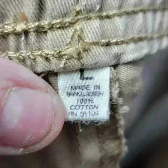 Mens Islander khaki pants size large 100% cotton. - Picture 6 of 6